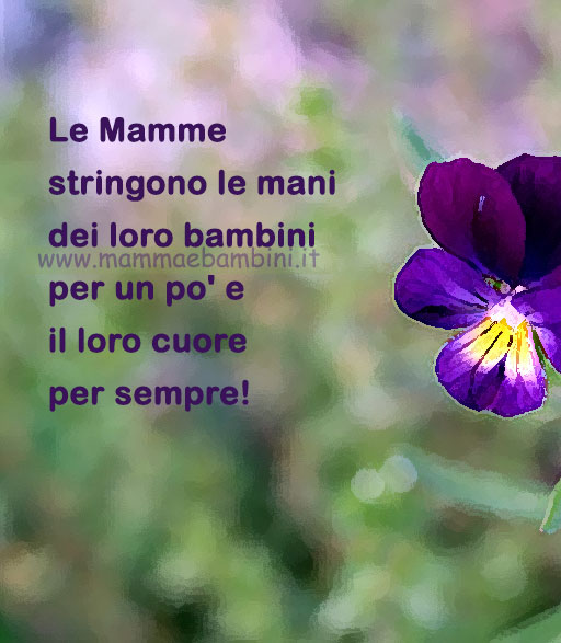 Frase Del Giorno Maggio Sulle Mamme Mamma E Bambini