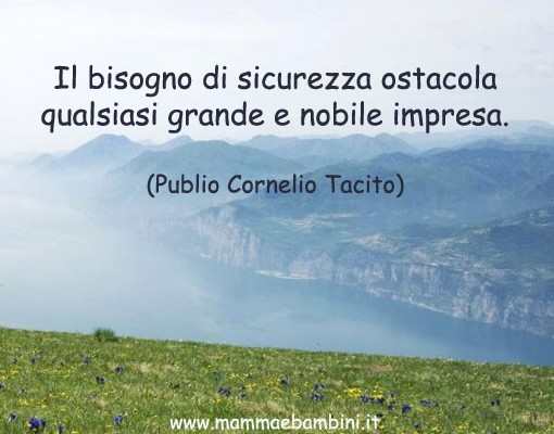frasi sulla sicurezza – Mamma e Bambini