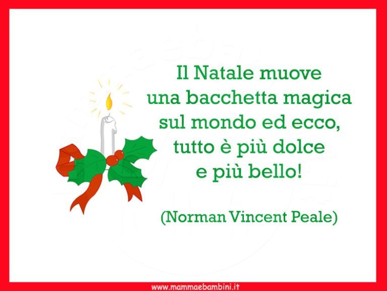 Frase del giorno 18.12.2016 – Mamma e Bambini