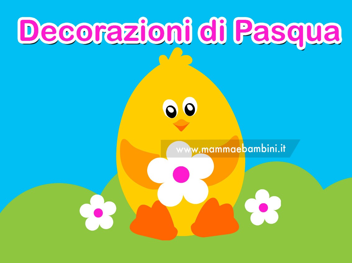 Decorazioni Di Pasqua Mamma E Bambini