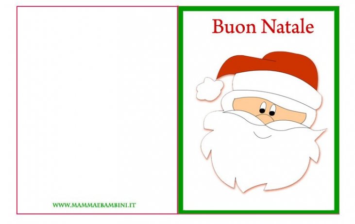 Biglietti Auguri Natalizi Da Stampare E Colorare Buon Natale