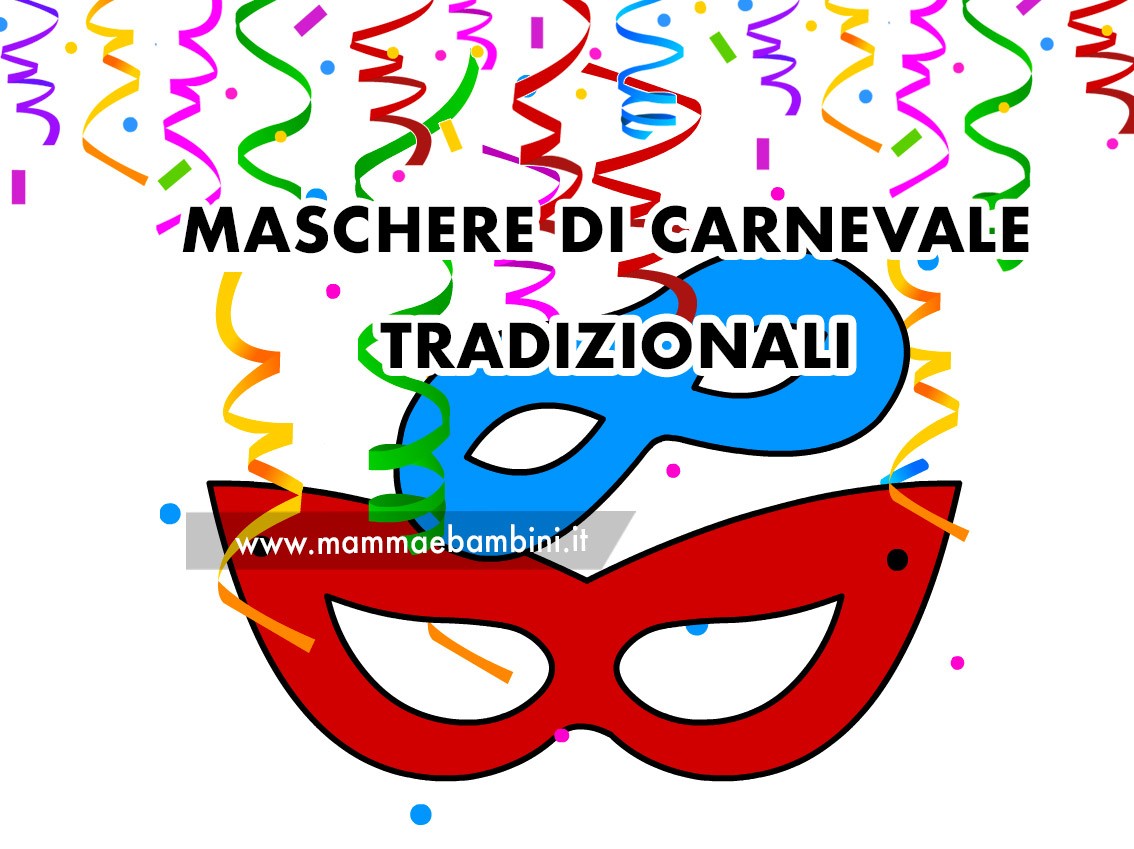 Maschera Carnevale regina da colorare - Mamma e Bambini