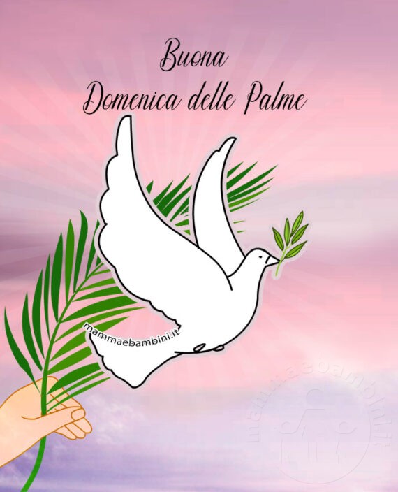 Buona Domenica Delle Palme Mamma E Bambini